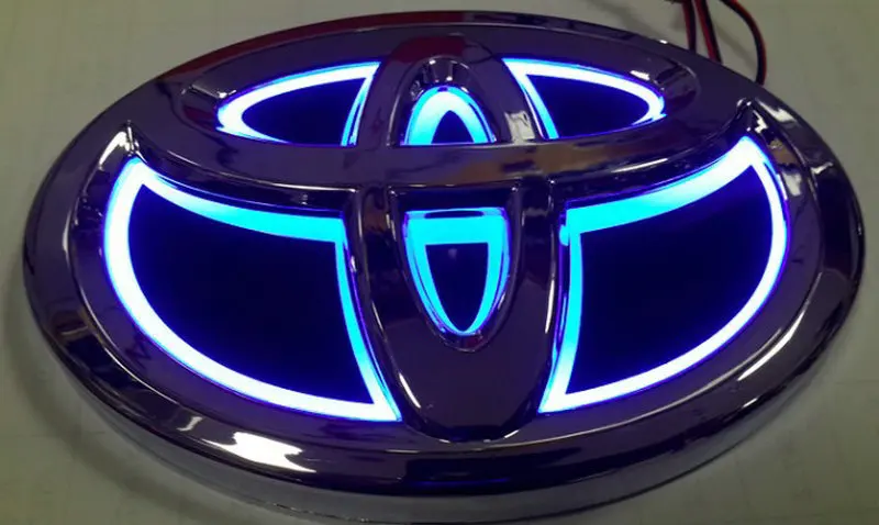 Купить 5д из светодиодов сзади автомобиля логотип лампы для РАВ4 ...