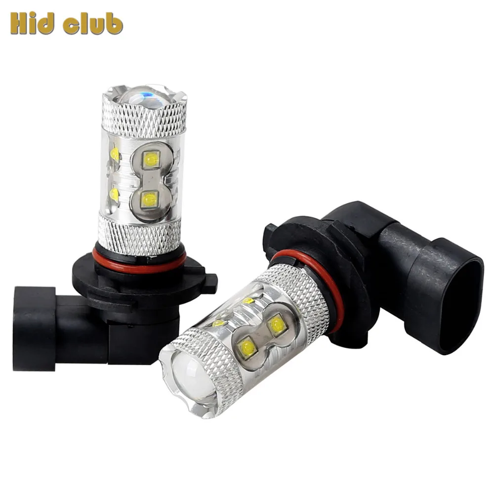 

2X Super Bright 50W 9005 HB3 800LM Car Motorcycle LED Fog Driving Head Daytime Running Turn DRL Light Lamp Bulbs White 12V 6000K