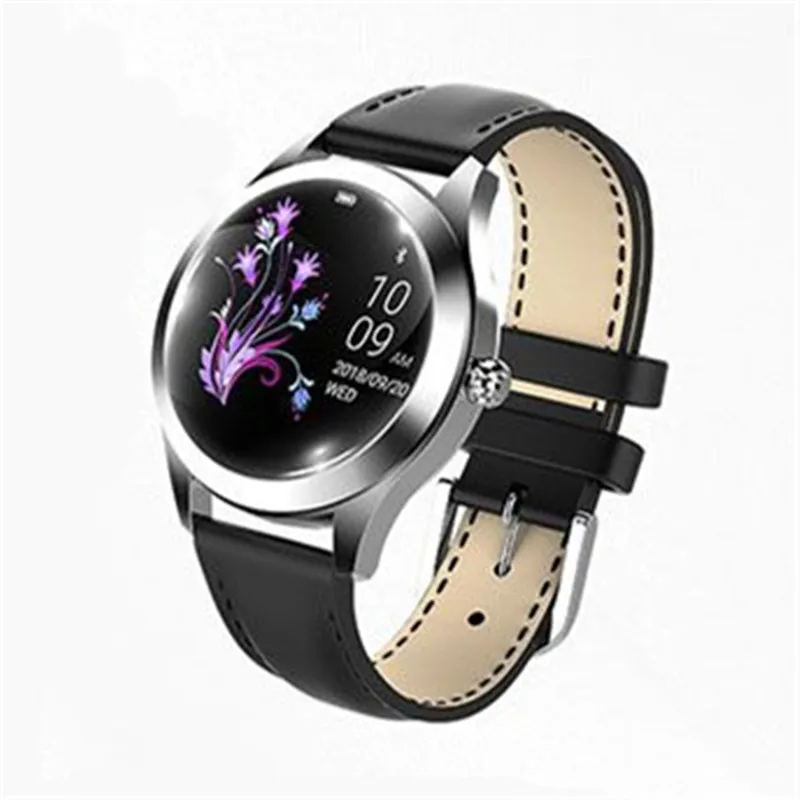 kingwear KW10 fashion Ladies smart watch Fitness tracker smartwatch women heart rate Smart Bracelet ios android phone