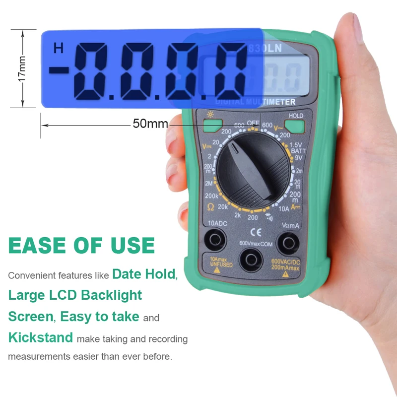 Handskit-Digital-Multimeter-Battery-Circuit-Backlight-Display-AC-DC-Voltage-Meter-Handheld-Tester-Measurement (2)