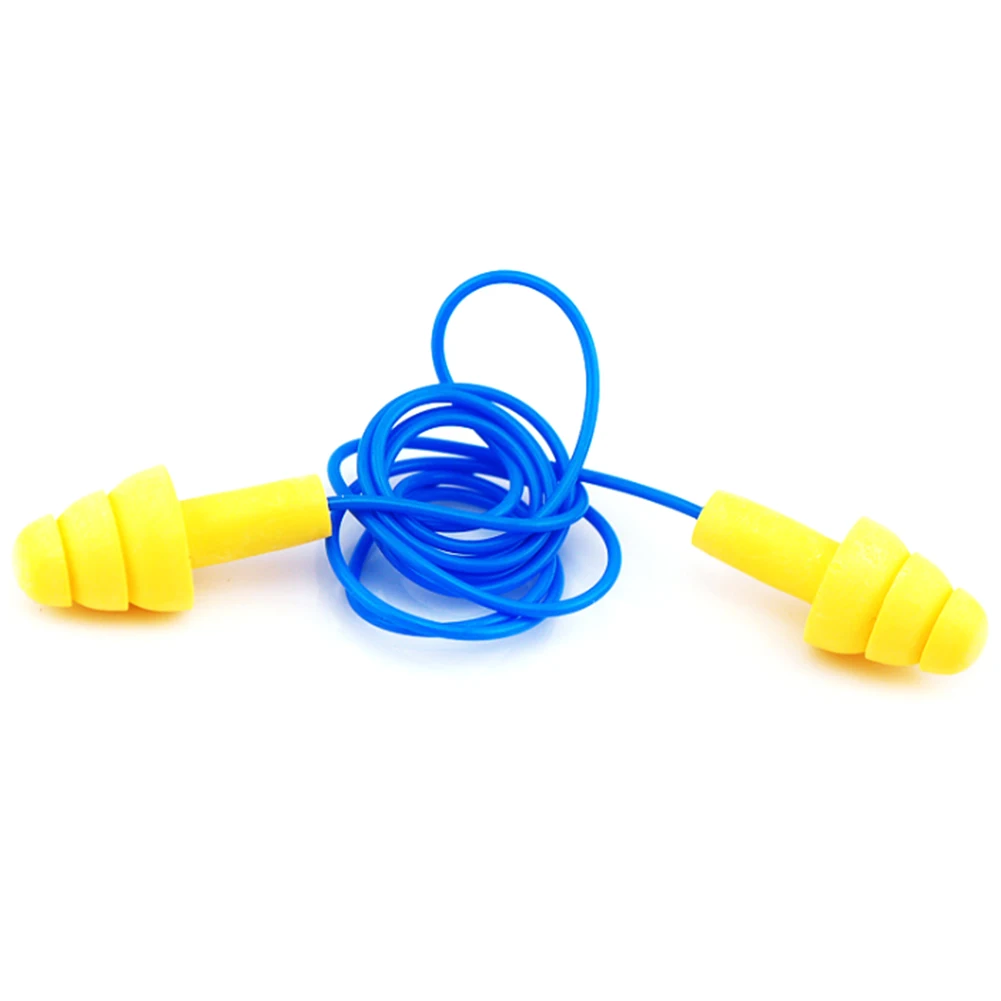 Soft Silicone Corded Ear Plugs Noise Reduction Soundproof Christmas