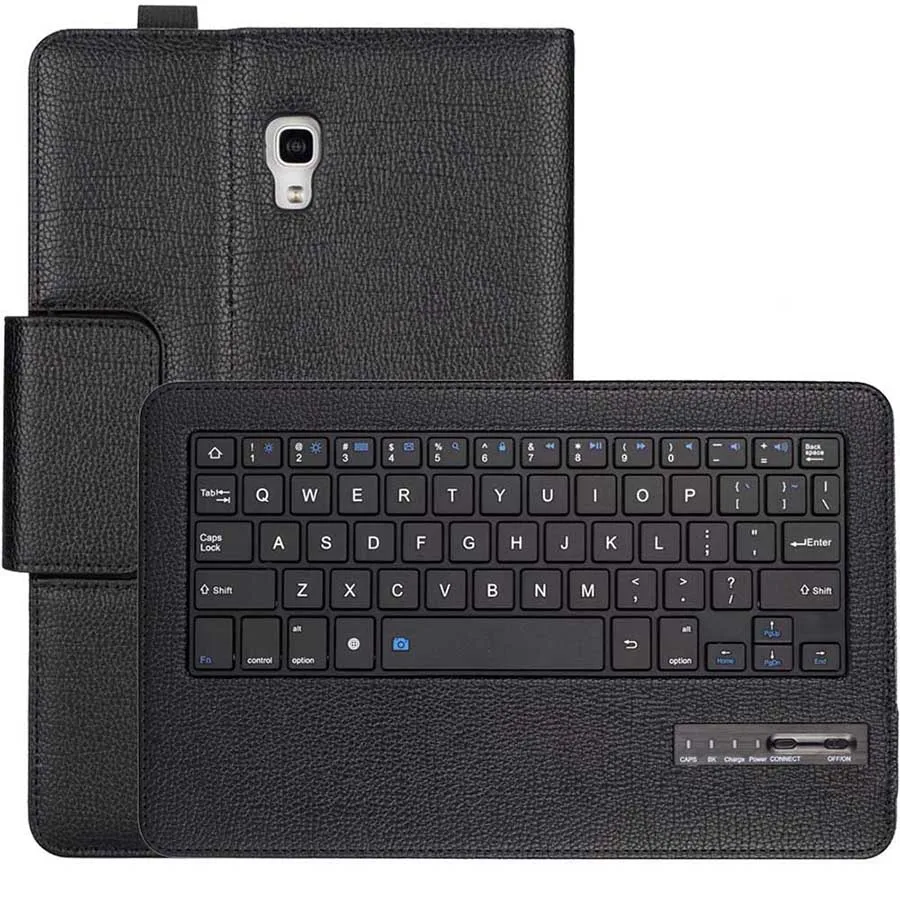 Bluetooth Keyboard PU Leather Case for Samsung Galaxy Tab A A2 10.5'' T590 T595 Removable Wireless Keyboard Tablet Stand Cover (10)