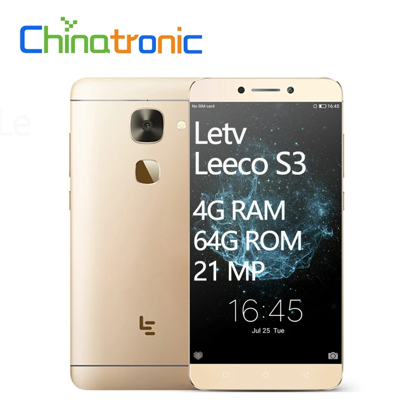 Новый оригинальный LeEco Le S3 Letv X626 4G RAM 64g ROM Android 6 0 мобильный телефон fdd LTE Дека Core Dual SIM