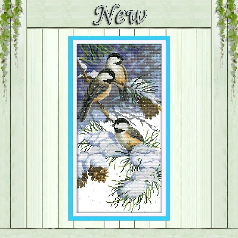Scenic Bird Needlepoint Canvas