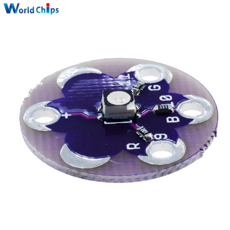 5 шт. трехцветный светодиодный модуль LilyPad для Arduino LilyPad|diy kit|kit diymodule diy |