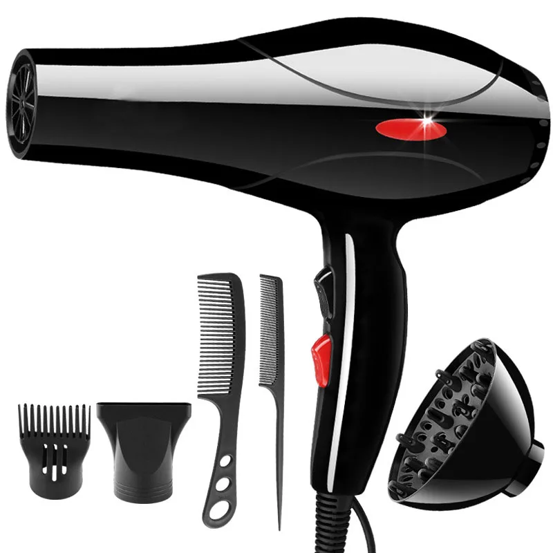 Professional Powerful Blower Motor 220V US Plug Hair Care Styling Tools Salon Travel Household Electric Hair Blower Professional Powerful Blower Motor 220V US Plug Hair Care Styling Tools Salon Travel Household Electric Hair Blower