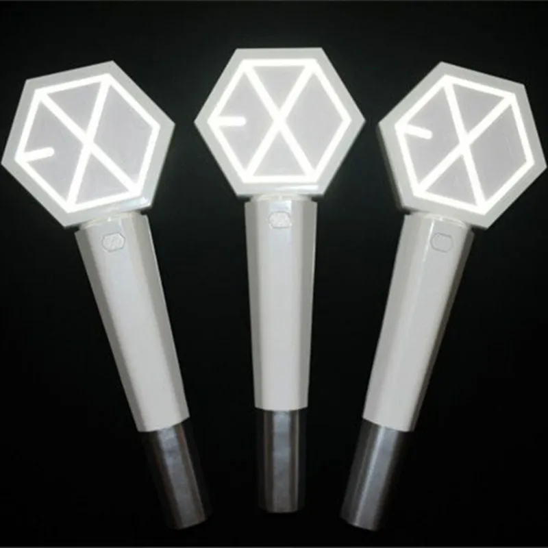 KPOP новая группа EXO светильник палка концерты альбом Тур светодиодный светильник палка светящаяся лампа вентилятор Ver.2 подарок коллекция светильник палочки LU6266