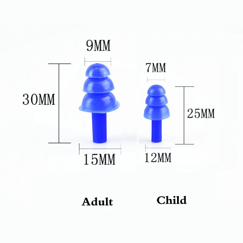 SBART Children Swimming Ear Plugs Waterproof Soft Silicone Kids Boy Girls Swimming Bathing Ear Plugs Water Sports Accessories