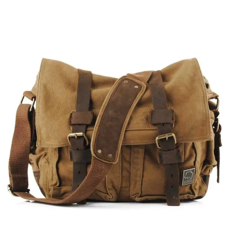Ретро одно плечо фотографии видео сумки холст+ натуральная кожа мягкая зеркальная камера сумка для Canon/Nikon/sony