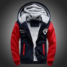 2016 new winter Hoodies Sweatshirts cardigan zipper hooded sweatshirt increase loose clothing men velvet thickening sweatshirt