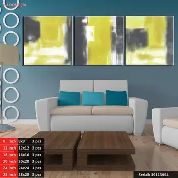 

Yellow and grey Abstract Still life Modern oil Painting Drawing art Spray Unframed Canvas action square landscape wire39113994