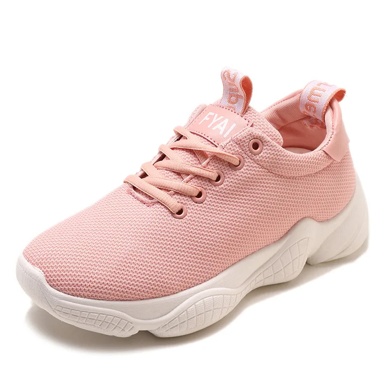 

2019 Hot Summer Women's Sport Shoes Ladies Mesh Breathable Sneakers Vulcanized Shoe Casual Chunky Sneakers Mesh Running Shoe