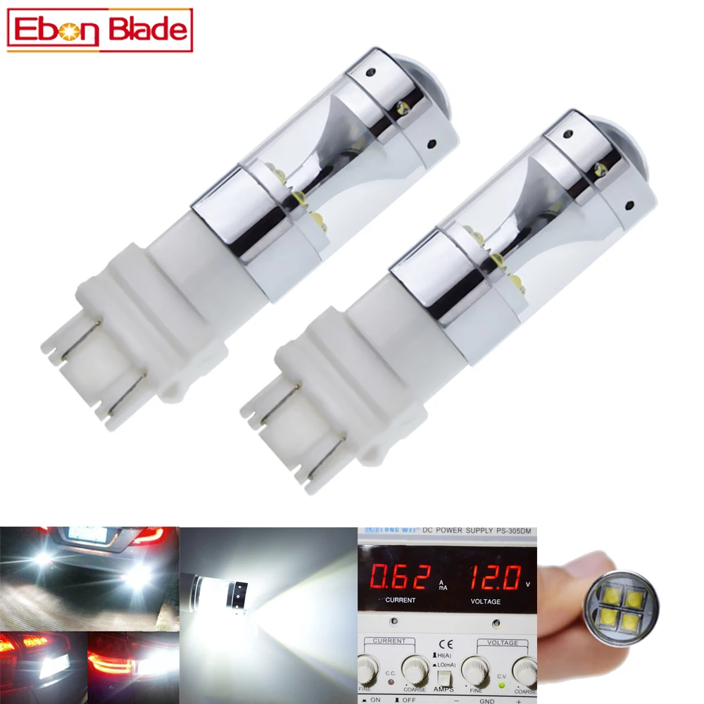 

2Pcs T25 3157 P27/7W 3156 P27W Car LED Auto Light XBD 60W Automobiles Bombillas Lights LED Turn Signal Bulb Lamp 12v 24V Styling