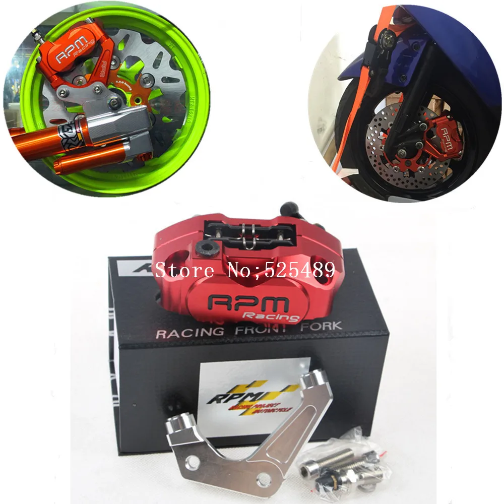 

CNC RPM Motorcycle Brake Calipers+200mm/220mm Brake Disc Brake Pump Adapter Bracket kit For Yamaha Aerox Nitro JOG 50 rr BWS 100