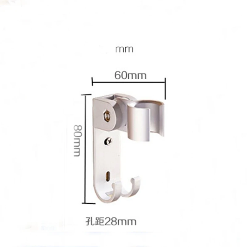 Алюминиевый настенный ручной держатель для душа ручной опрыскиватель пьедестал кронштейн W/Крючки кран аксессуары