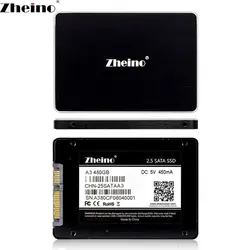 Zheino SATAIII SSD 480 ГБ металлический корпус 7 мм высокая скорость дюймов 2,5 дюймов Внутренний твердотельный накопитель для портативных ПК Desktop