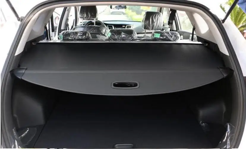 

High Qualit Car Rear Trunk Cargo Cover Security Shield Screen shade Fit For Vw Volkswagen T-ROC 2018 2019 (Black,Beige) BY EMS