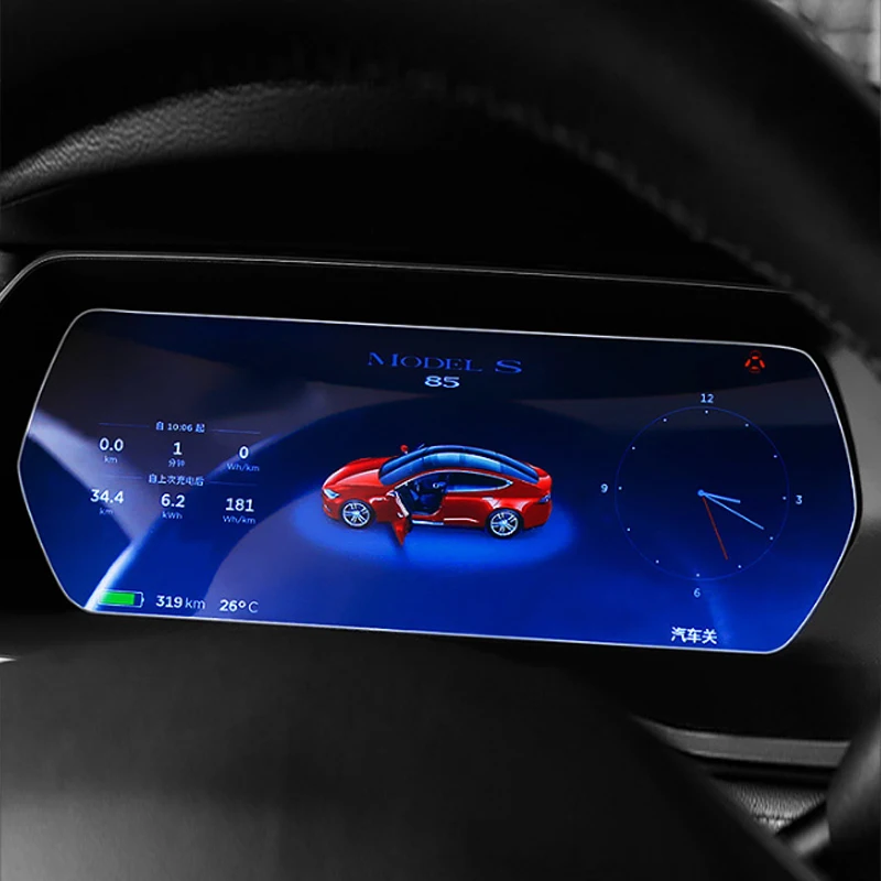 Модификация приборной панели навигационная мембрана закаленная пленка для Tesla для модели S X