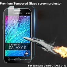 Для Samsung Galaxy J1 Ace 9 H Премиум закаленное Стекло Экран протектор, Galaxy J110 ультра-тонкий Стекло Экран фильм кожи гвардии