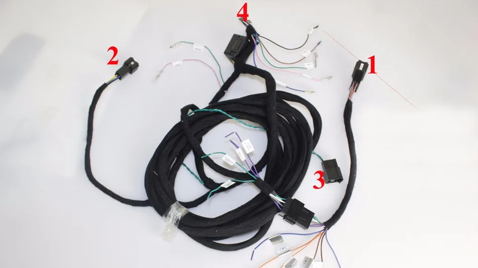 Power cables for MERCEDES/BENZ optical fiber amplifier |