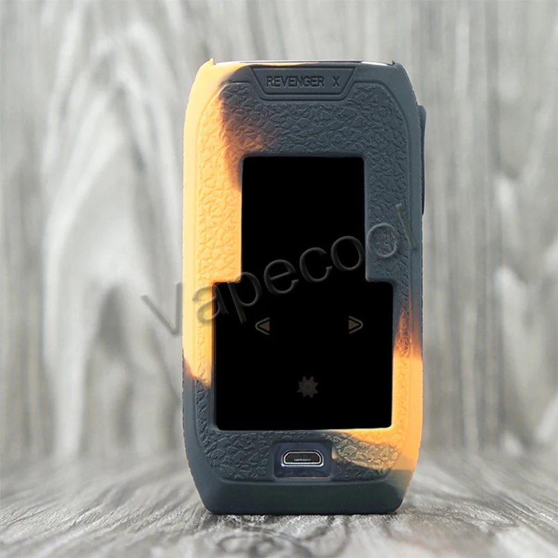 

5pcs Vaporesso Revenger X Rubber Silicone Case skin cover warp sticker Sleeve for Vape Revenger X 220W Box mod Shiled