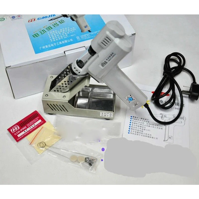 Фото S-995A/S-993A/S-997P/S-998P Электрический поглощать gun110V/220V Электрический паяльной станции горячий воздух пистолет отсос для припоя паяльник №2