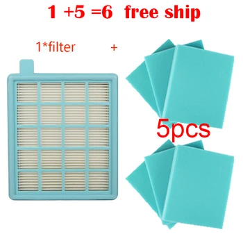 

6pcs/lotFilter Mesh HEPA FILTER BUFFALO-MISTRAL For Philips Vacuum Cleaner FC8470 FC8471 FC8472 FC8473 FC8474 FC8476 fc8634