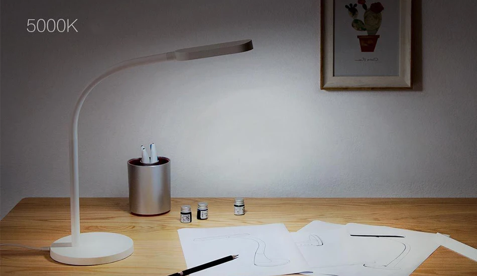 Глобальная версия Xiaomi Yeelight Mijia светодиодный настольная лампа Smart складной сенсорный отрегулировать Настольная лампа для чтения настольная лампа Яркость огни энергосберегающие лампы