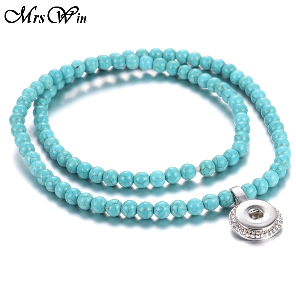 Новые кнопки Jewelry Винтаж длинные 18 мм Цепочки и ожерелья Натуральный камень