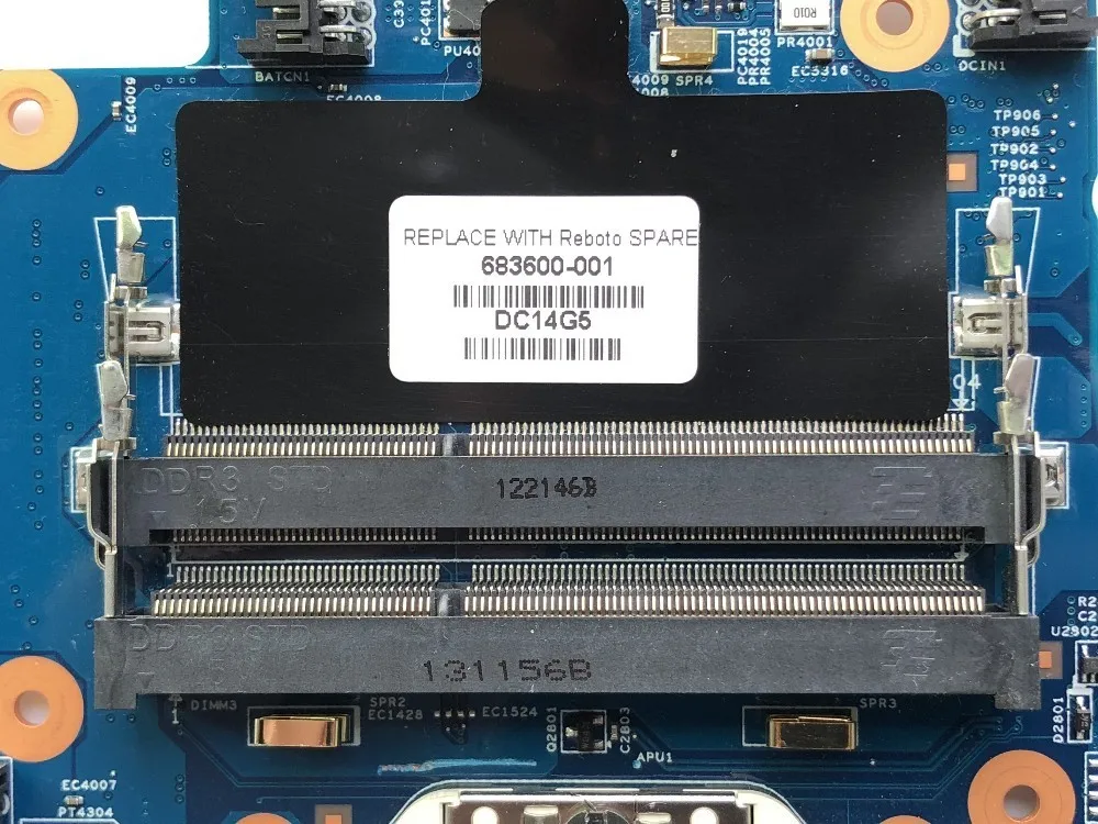 Материнская плата для ноутбука HP Probook 683600 S 501 4540S 4545 001|laptop motherboard|socket fs1socket motherboard |