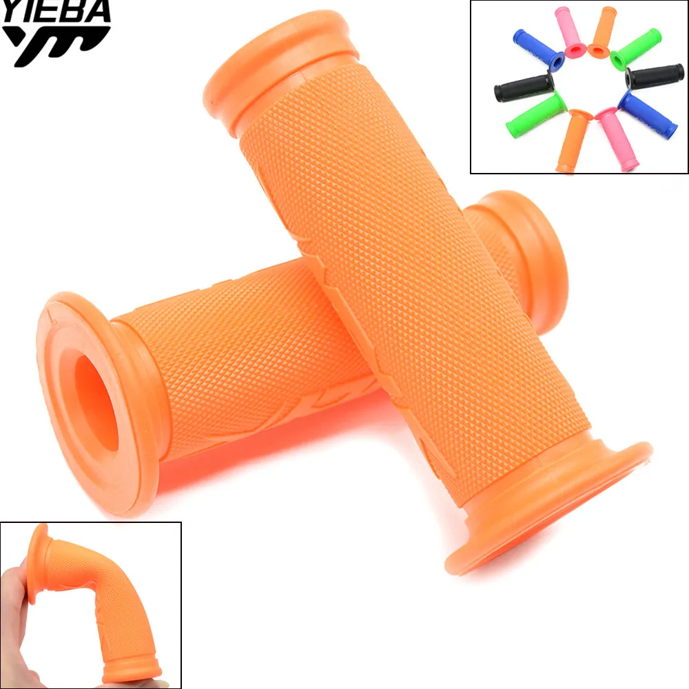 22mm rubber Handle Grip Handle Bar Motorcycle Hand Grips for bmw s1000rr 650nk bn600 lx650 ktm duke125 duke200 duke 390 RC125