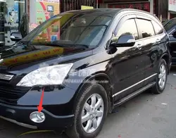 ABS Chrome передние противотуманные свет лампы чехол накладка для Honda CRV CR-V 2007 2008 2009