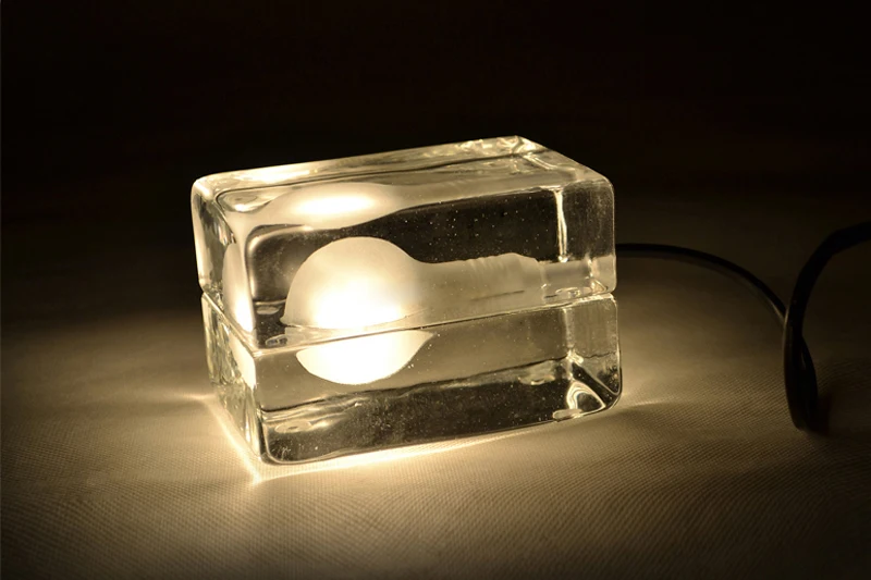 Creative Night Light Block Ice Cubes Table Night Lamp Room Decortaion Bedside Lamp G9 LED Bulbs AC 220V For Birthday Xmas Gift (6)