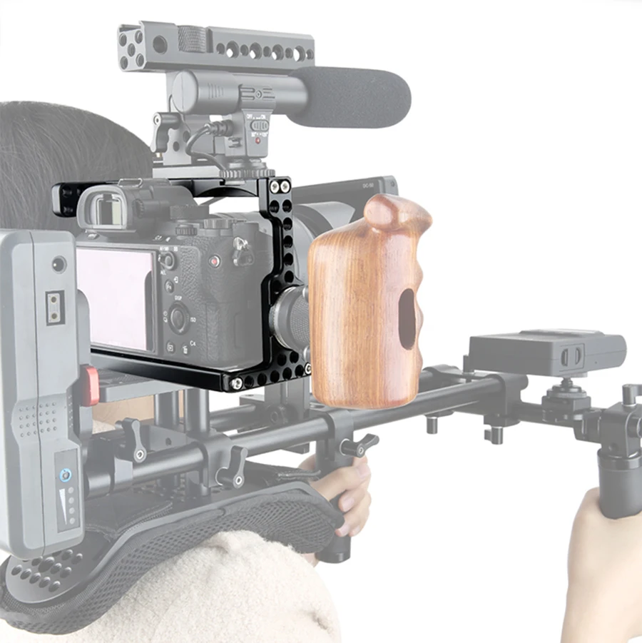 Алюминиевый корпус для камеры DSLR со стандартной розеткой ARRI Sony A7III A7MIII A7RIII A7RII A7SII
