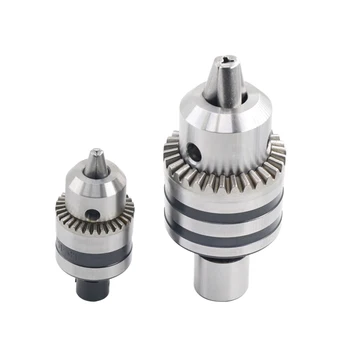

B12 Drill Chuck Connecting Rod Mill Grinder Hand Three-Prong Self-locking Drilling Machine Thread Clamp Clamping Range 1.5-10mm