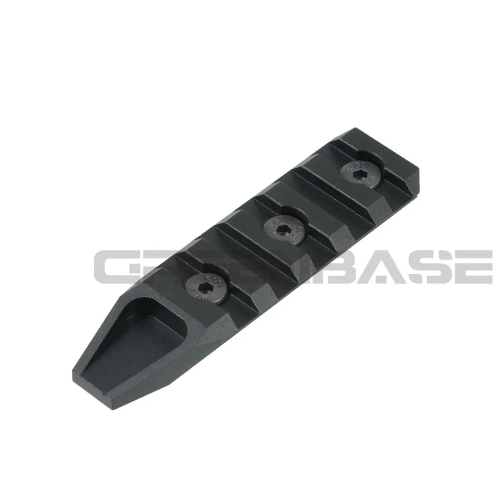 Greenbase Keymod Rail Охотничьи аксессуары 5 слотов Keymod Handguard Rail для URX 4,0 Quad Rail Black/Dark Earth