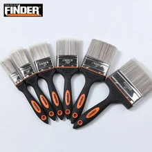 Finder Высококачественная Черная двухцветная резиновая и пластиковая ручка Кисть для рисования