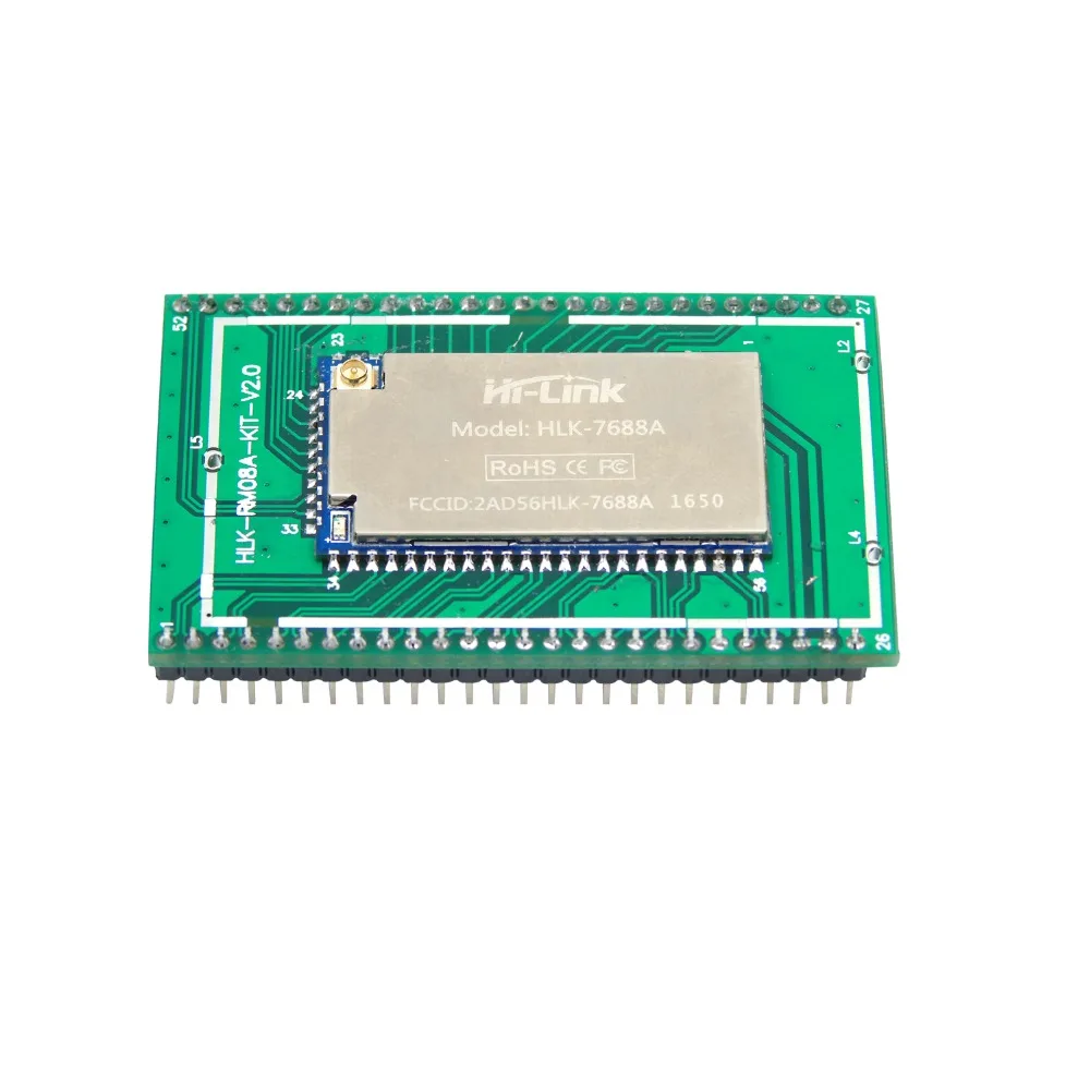 Бесплатная доставка 2 шт HLK 7688A модуль MT7688AN чипсет поддерживает Linux OpenWrt смарт