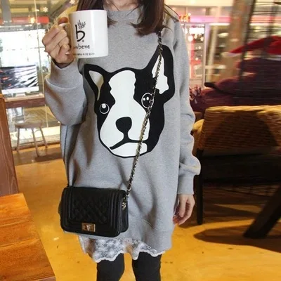 

New Fashion Printing Sweatshirt Warm Maternity Hoodies Women Outerwear Clothes For Pregnant Womens Maternity Clothes