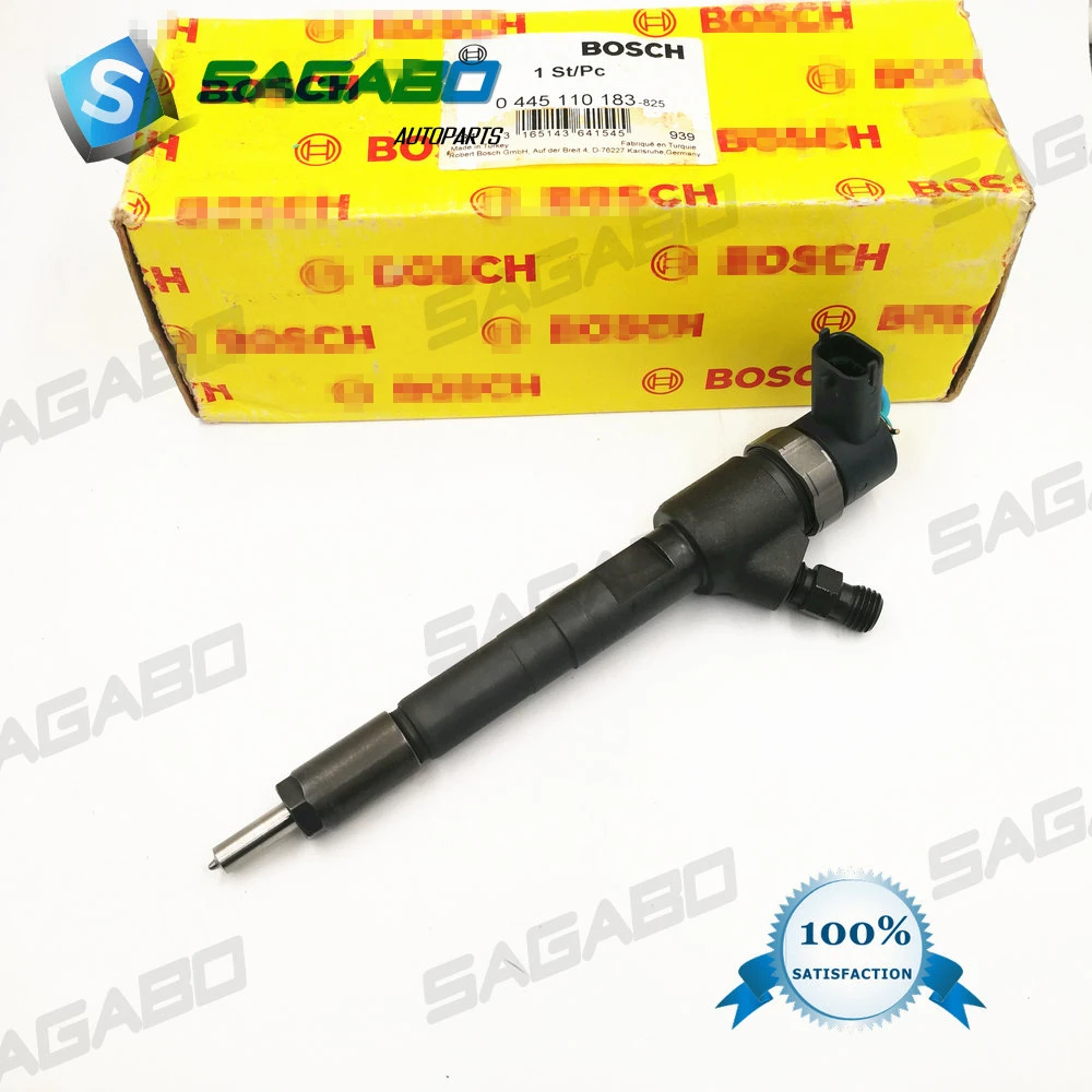 Абсолютно топливный инжектор common rail 0445110183 для FIAT 55197124,55197875, F/ORD 9S51-9F593-BA, 1538758, для OPEL 93190435