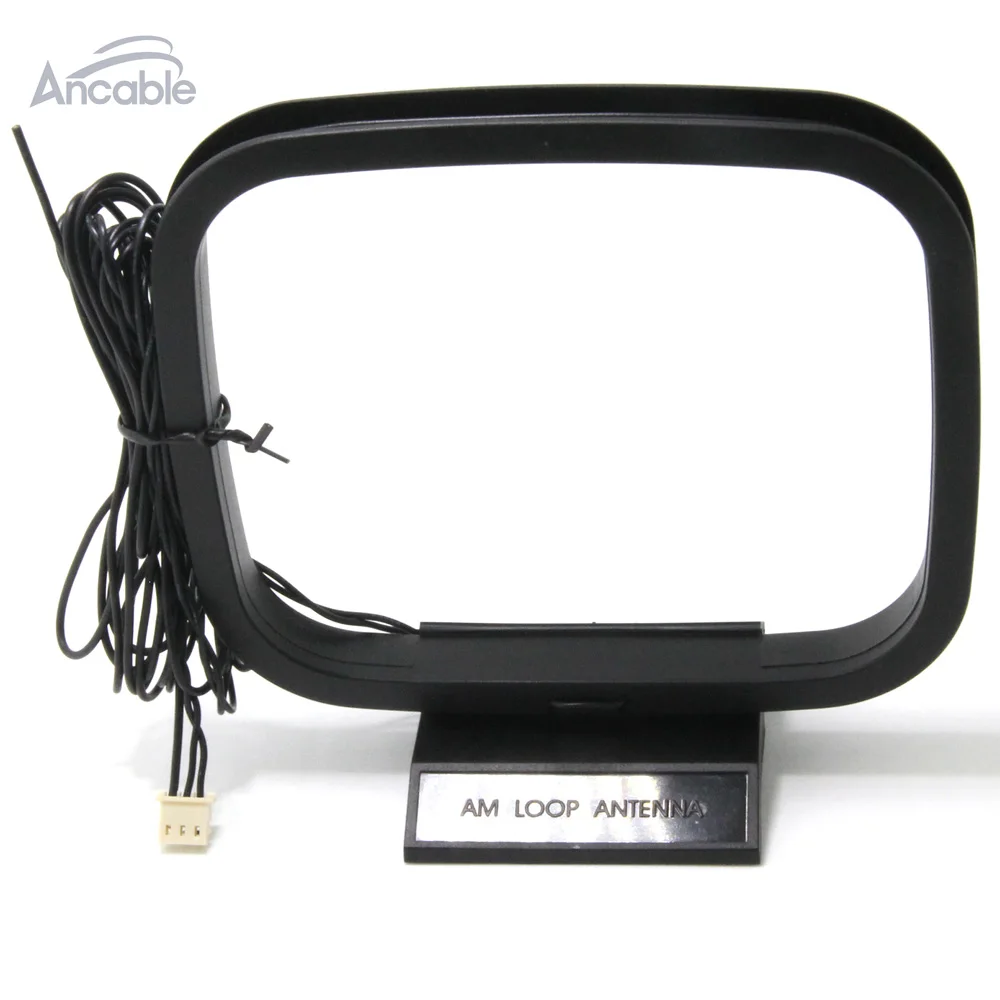 

HiFi AM/FM Loop Antenna with mini connector for audio receiver systems