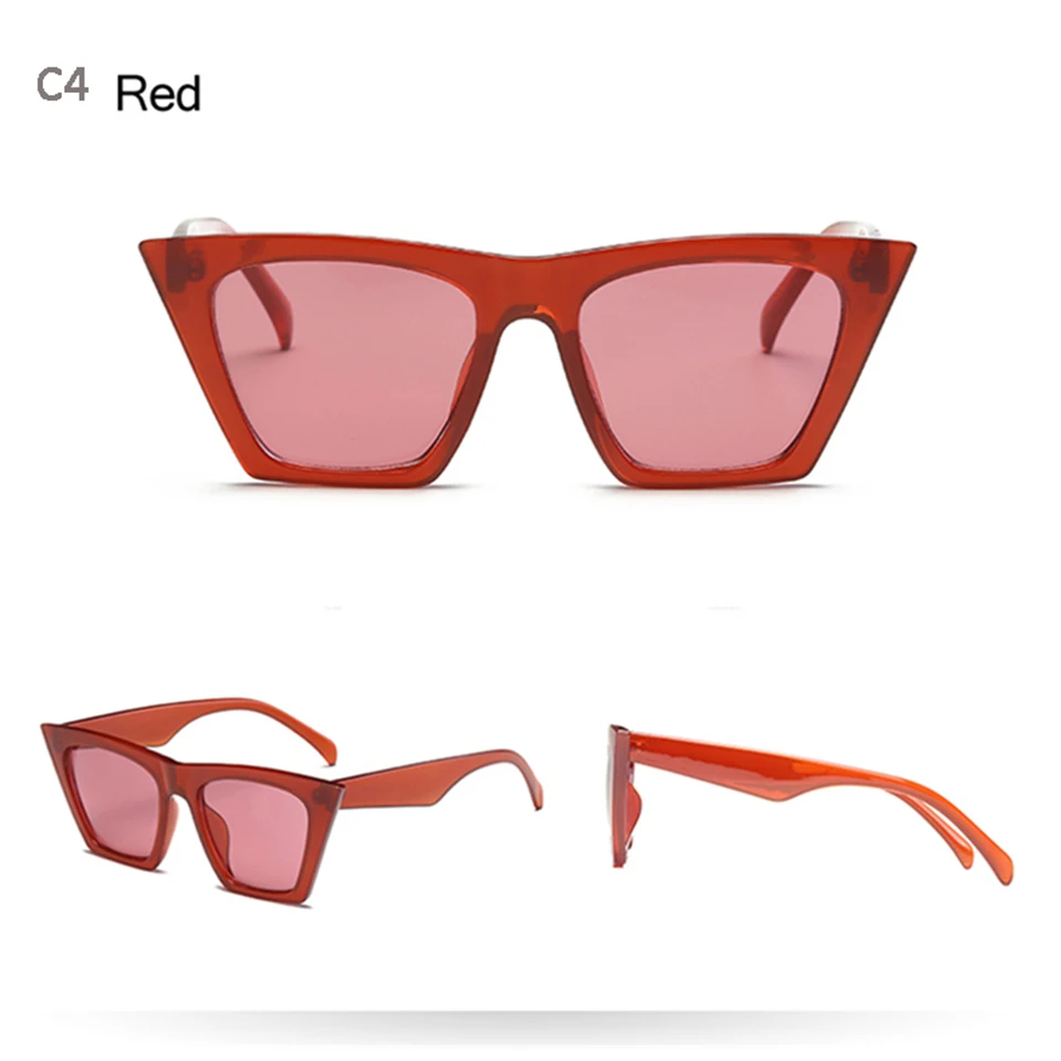 jumlai New Fashion Designer Square Sunglasses Women Men Sunglass Luxury Modern Stylish Sun Glasses UV400 (6)
