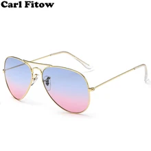 Модные солнцезащитные очки для вождения для мужчин и женщин, фирменный дизайн, металлические очки пилота, мужские и женские очки UV400, очки gafas oculos de sol