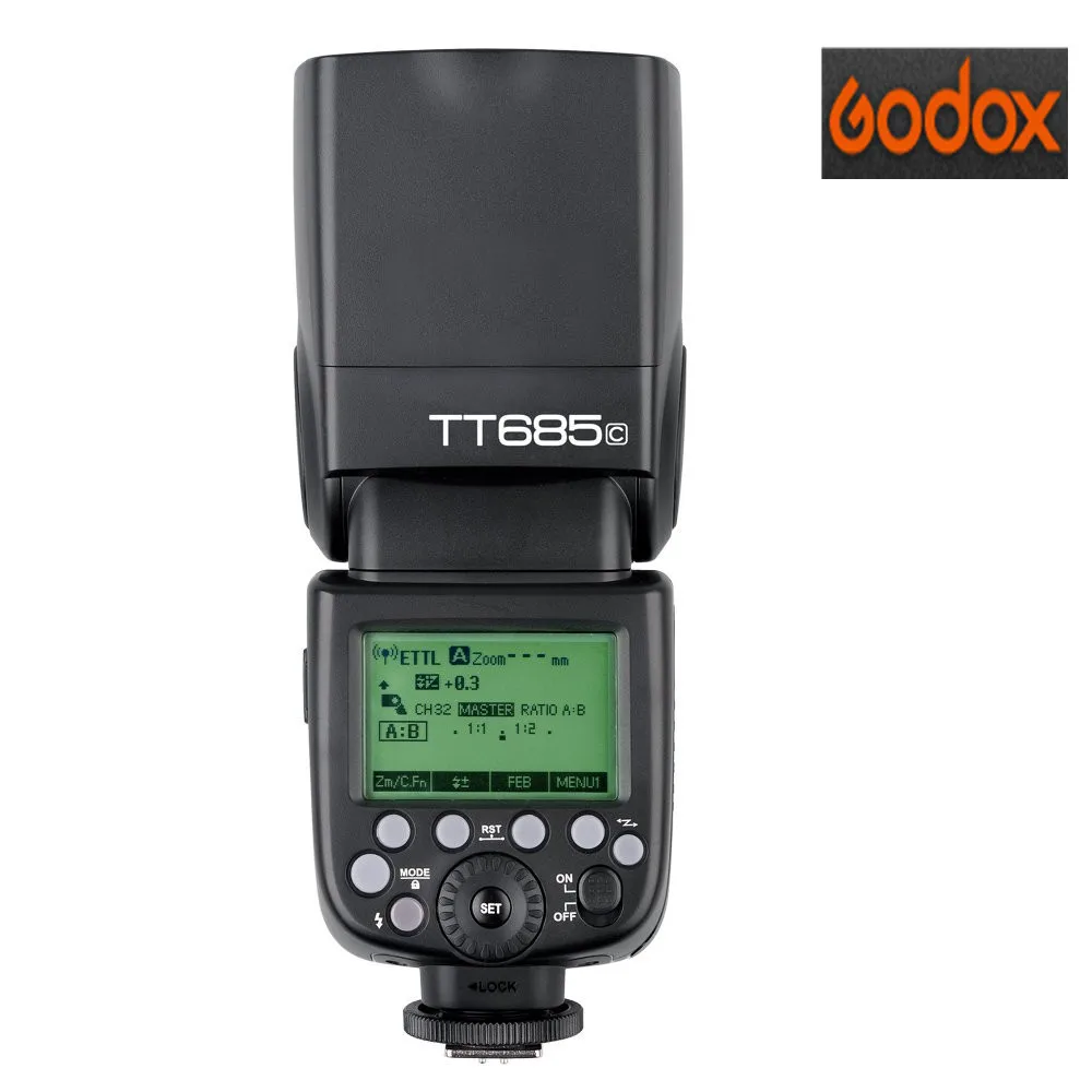Godox TT685C Speedlite Flash with E TTL II Autoflash for Canon EOS 5D