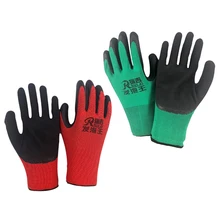 Горячая Распродажа нейлон спандекс микротонкой пены перчатки нитриловые перчатки для безопасной работы мужчин