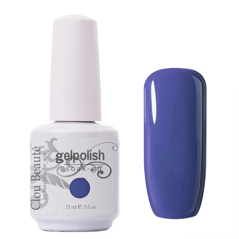 15 мл Clou Beaute Выберите любой 1 Цвет Гель-лак для ногтей впитывающийся УФ-гель для ногтей Светодиодная лампа УФ-гель для ногтей Гель-лак для ногтей - Цвет: BIZCBB1465