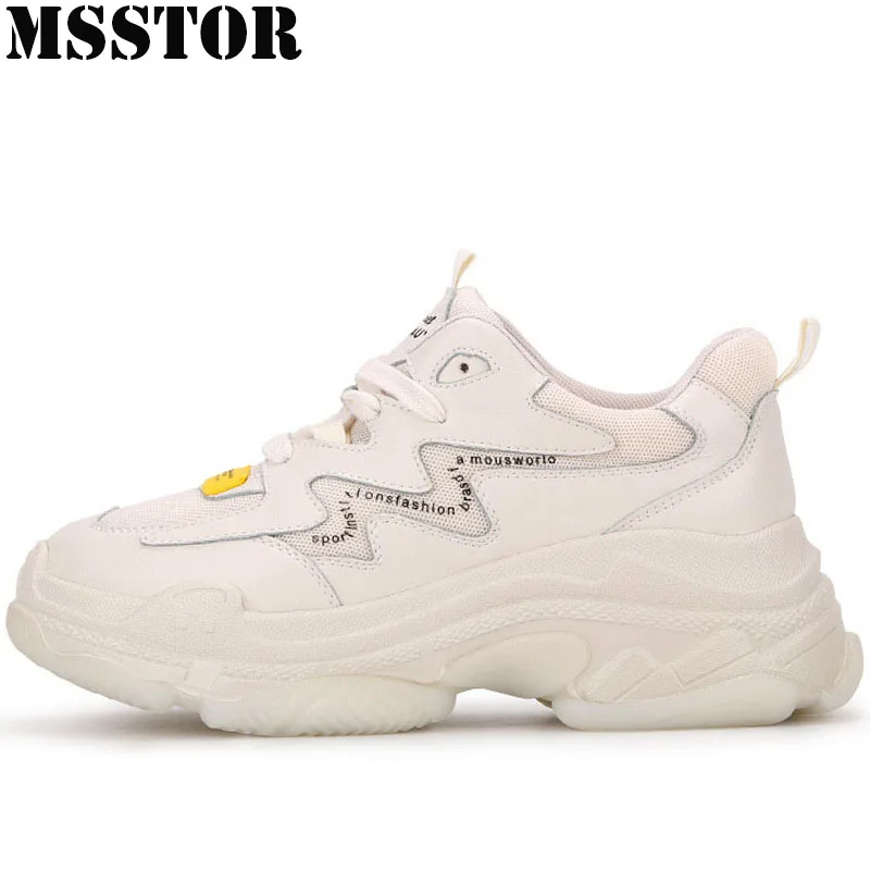 

MSSTOR 2019 New Women's Sport Shoes Athletic Walking Running Shoes Woman Brand Breathable Casual Fashion Ladies Girl Sneakers