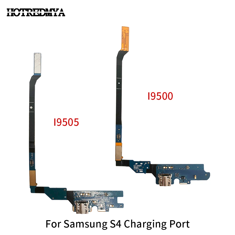 

USB Charger Charging Port Dock Flex Cable For Samsung Galaxy S4 i9505 i9500 Connector Flex Replacement Parts with Mic Microphone