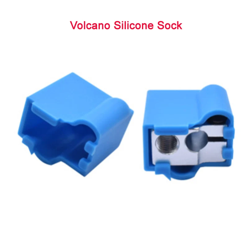 head of print 3D Printer Parts Silicone Sock for V6 Volcano MK8/MK9/CR10/CR10S Heated Block Warm Keeping Cover roland print head