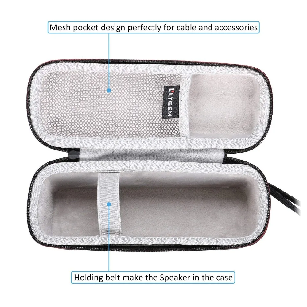 LTGEM EVA Жесткий Чехол для Anker Soundcore Motion B портативный Bluetooth динамик-Дорожная Защитная сумка для переноски